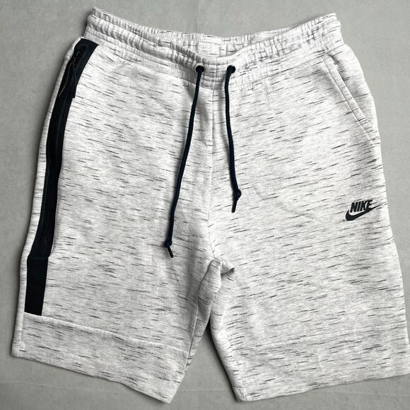 Nike OG Tech Fleece Sweat Shorts Men’s M Birch Heather 628984-051 Athleisure Gym - Picture 1 of 8